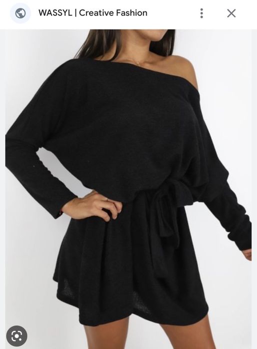 Sukienka Wassyl czarna