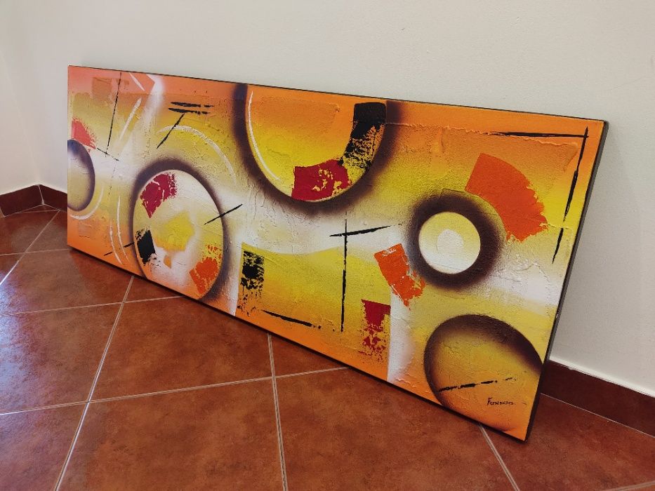 Quadro em pintura acrílica