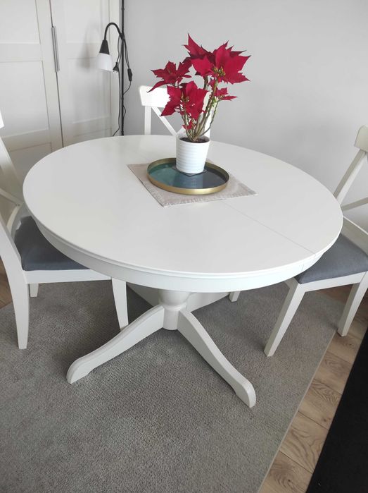 Stół+ 4 krzesła Ikea