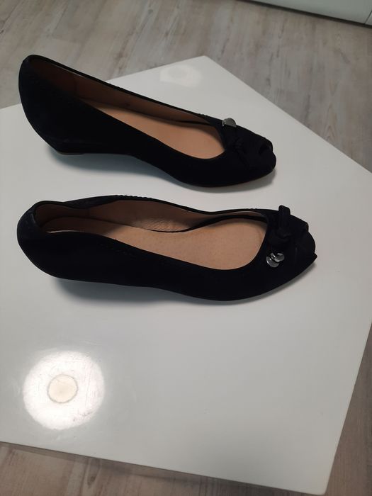 Buty Pantofle damskie zamsza naturalna rozmiar 39 . Nowe