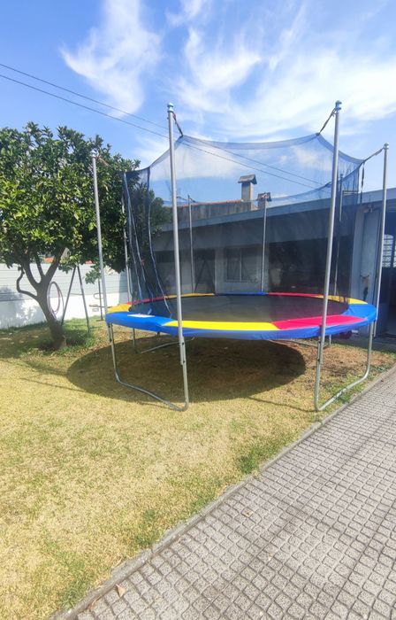 Trampolim DOMYOS  360 com Rede de Proteção