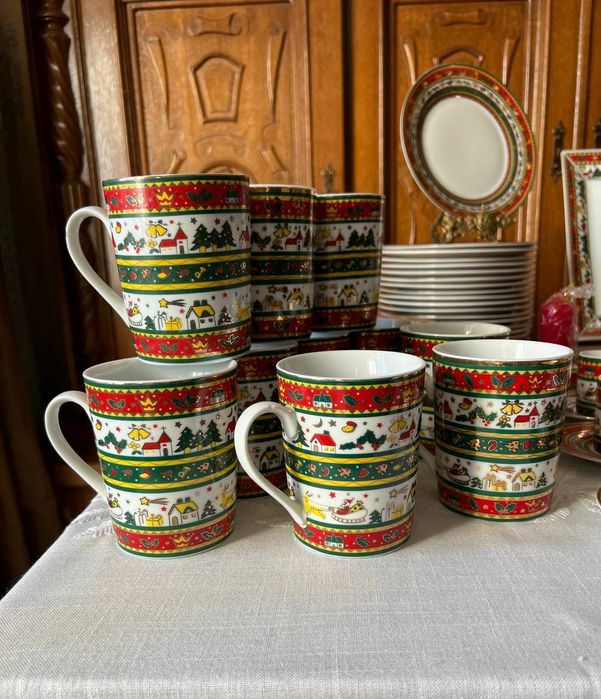 Різдв'яний японський сервіз Maebata