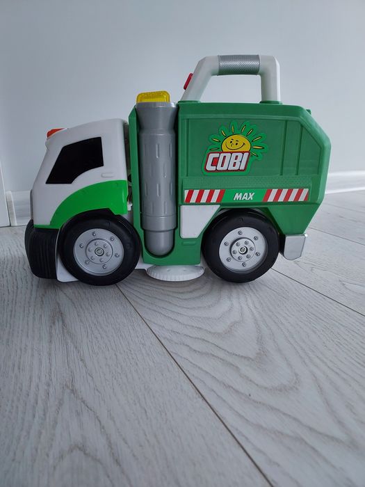 Auto śmieciarka, zbieracz klocków