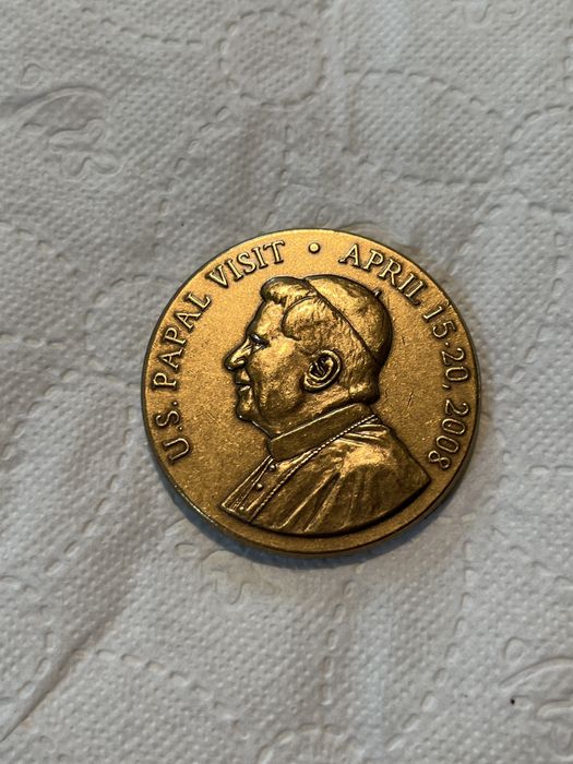 Moneta kolekcjonerska U.S Papal Visit April 15.20.2008