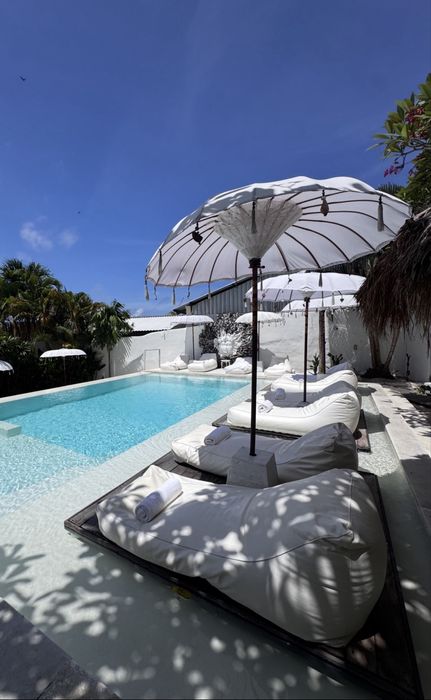 Fotel Ogrodowy Basenowy Boho Taras Swietny Matriał Leżak Nowy