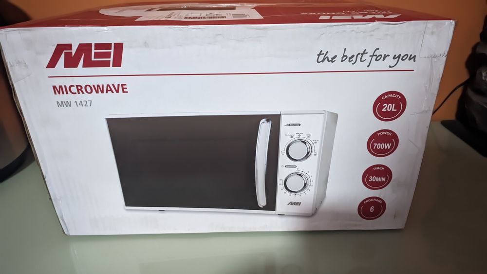 Micro-ondas MEI MW 1427 (20 L - Sem Grill - Branco)