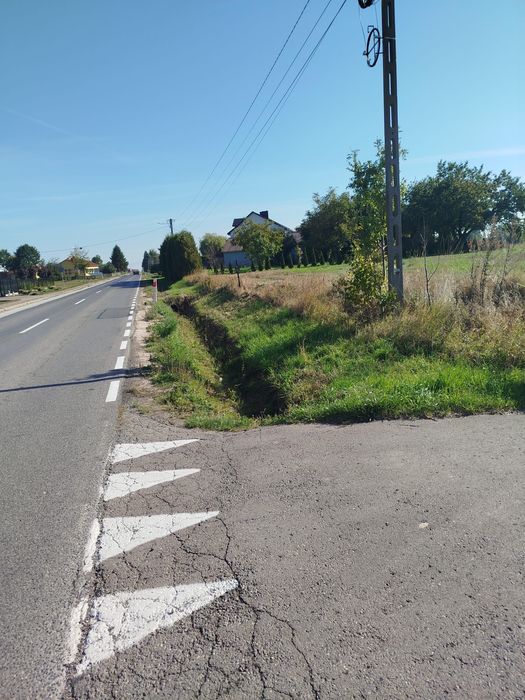 Sprzedam działkę przy drodze wojewódzkiej