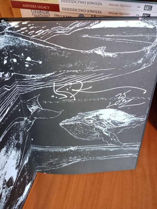 Moby Dick Bill Sienkiewicz autograf