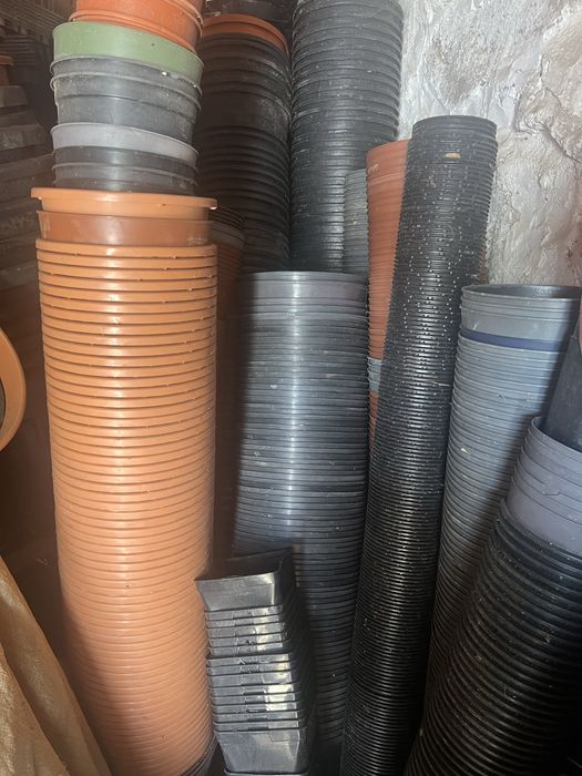 Vasos de vários tamanhos