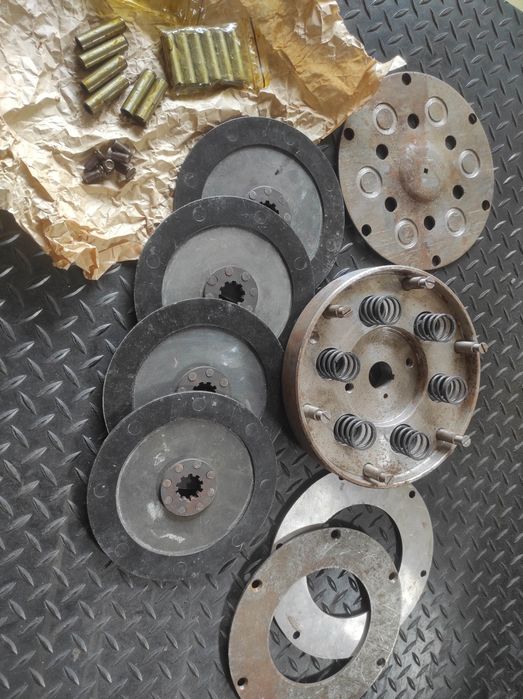 Sprzęgło tarcze koło zamachowe Dniepr Ural M72 K750 części sprzęgła