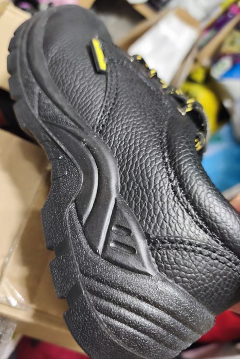 Buty Damskie Robocze Ochronne  Czarne Earth Works 37 Skóra Nowe