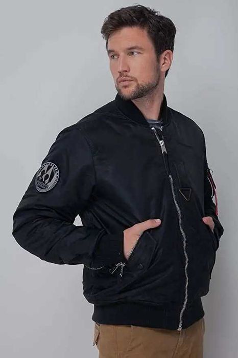 Куртка Airboss MA-1 Majestic-12 Black