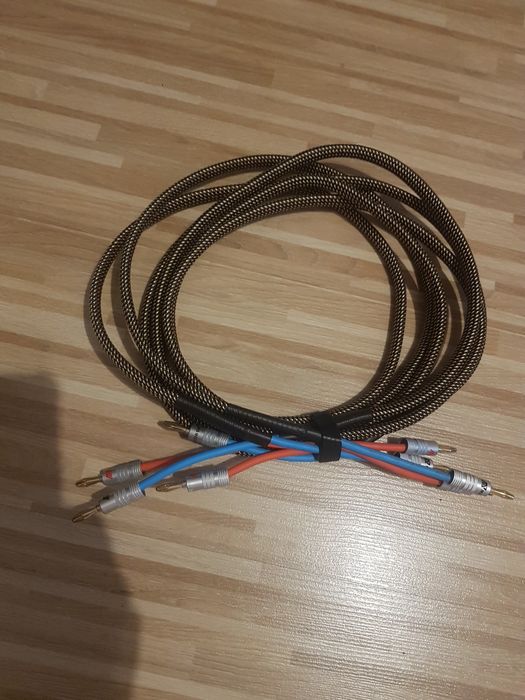 Kable głośnikowe 2x2.15m/2x4mm