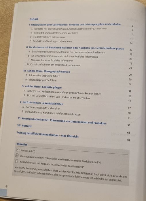 Niemiecki Erfolgreich bei Praesentationen Cornelsen B2-C1