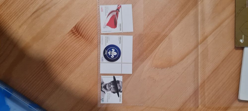 Selos Centenário do Escutismo