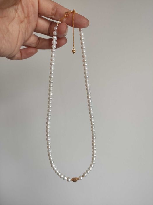 Naszyjnik z pereł naturalnych