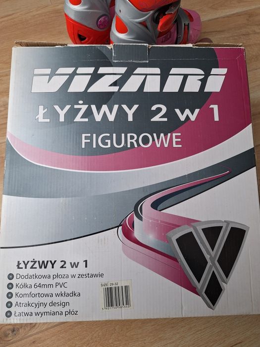 Łyżwo-rolki 2w1 rozmiar 29-32