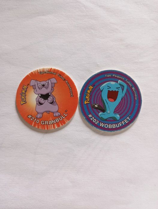 Tazos Pokémon originais Matutano