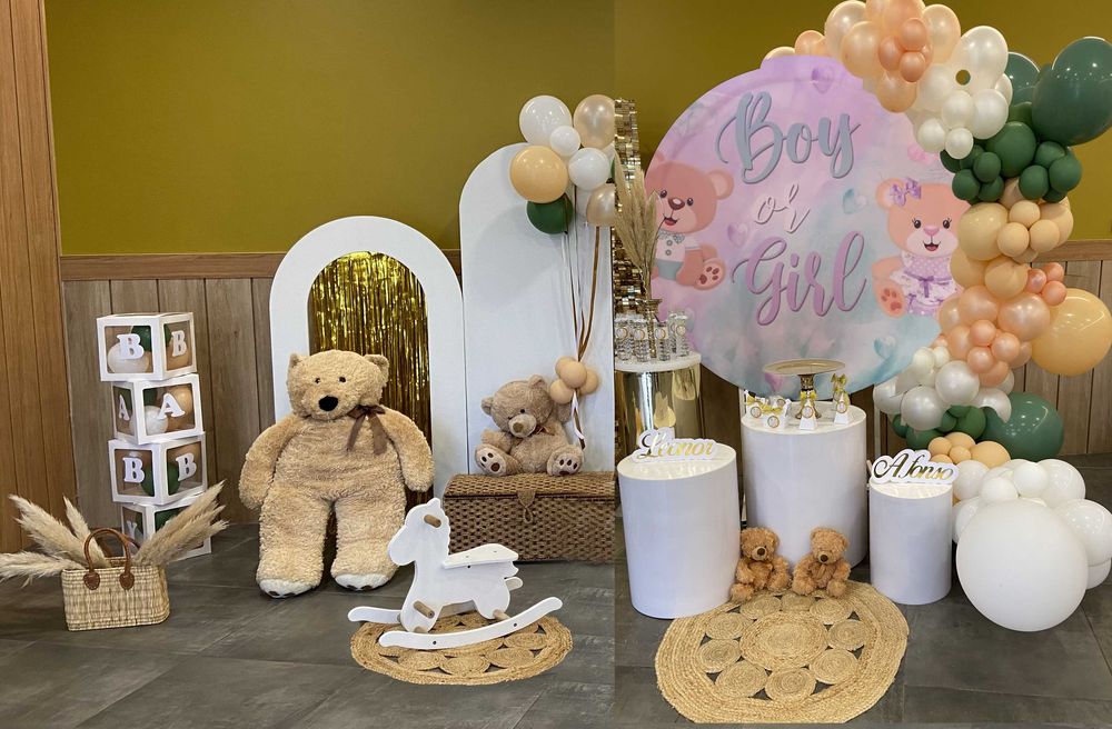 Festa aniversário, Batizado, Chá revelação, Chá bébe