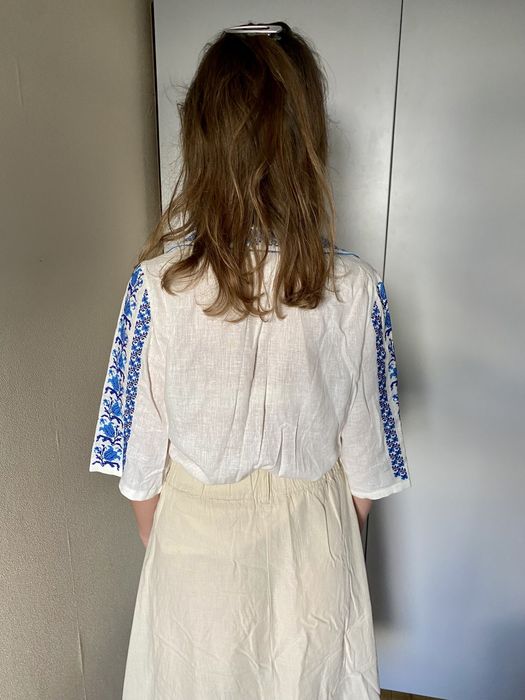 Вишиванка льон