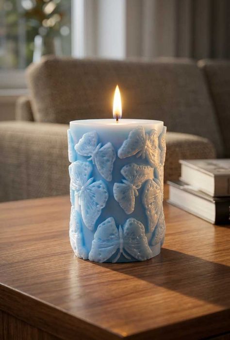Velas Decorativas Feitas à Mão