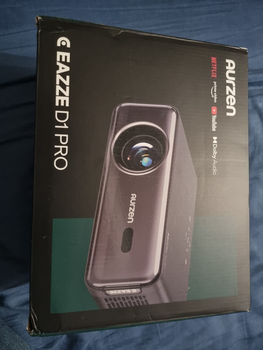 Projektor Inteligentny Rzutnik z Google TV, 4K AURZEN Eazze D1 PRO