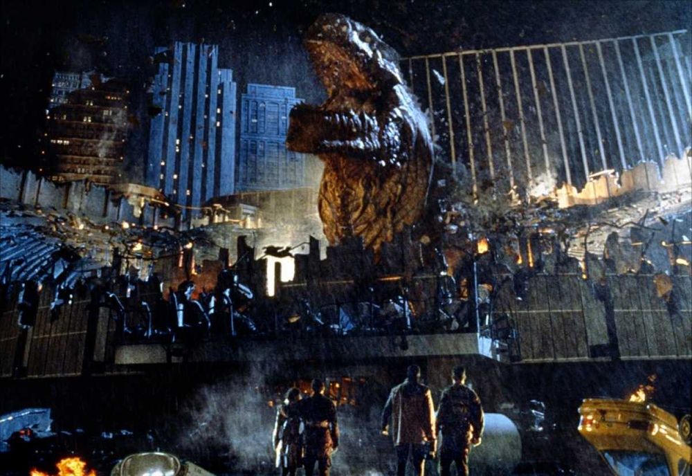 GODZILLA (Matthew Broderick/Jean Reno) Adivinhem quem vem à Cidade...