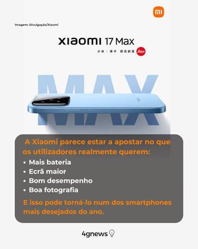 Xiaomi 17 max 512gb