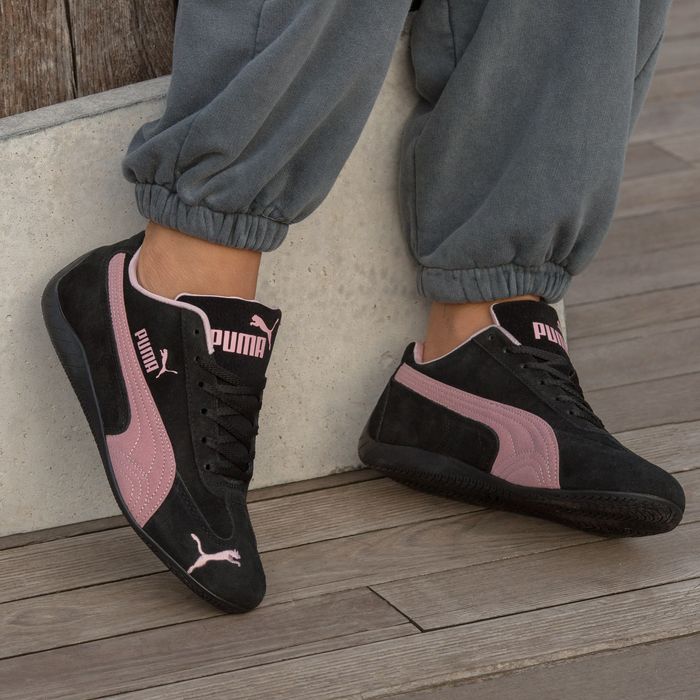 Кросівки Puma Speedcat Black/Pink premium | Кроссовки жіночі