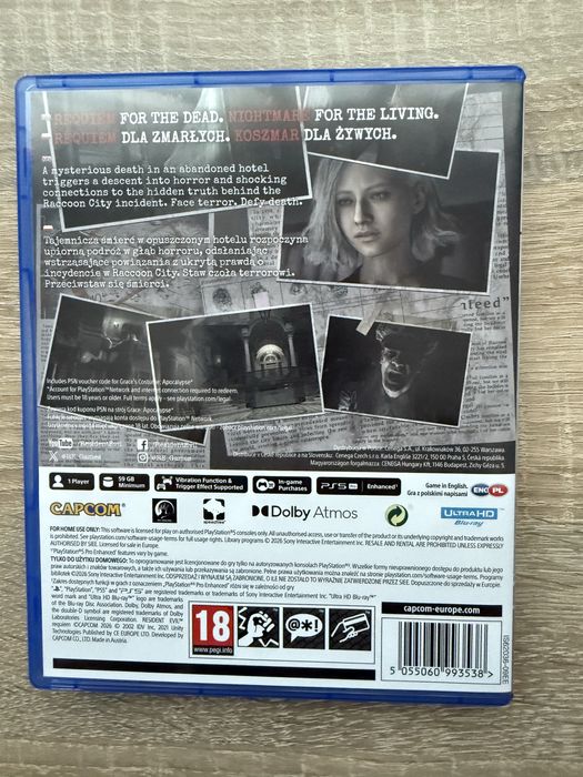 Sprzedam Resident Evil Requiem PS5