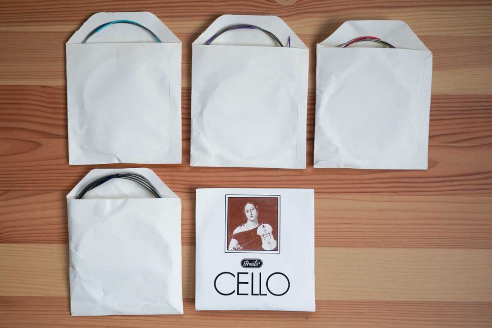 Struny do wiolonczeli Presto Cello - nowy komplet - przesyłka gratis!
