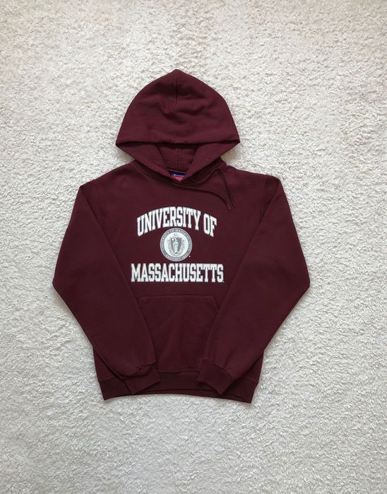 Hoodie Champion University Of Massachusetts Vintage bluza