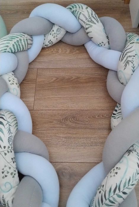 Warkocze do łóżeczka Bubaland. Cena za komplet