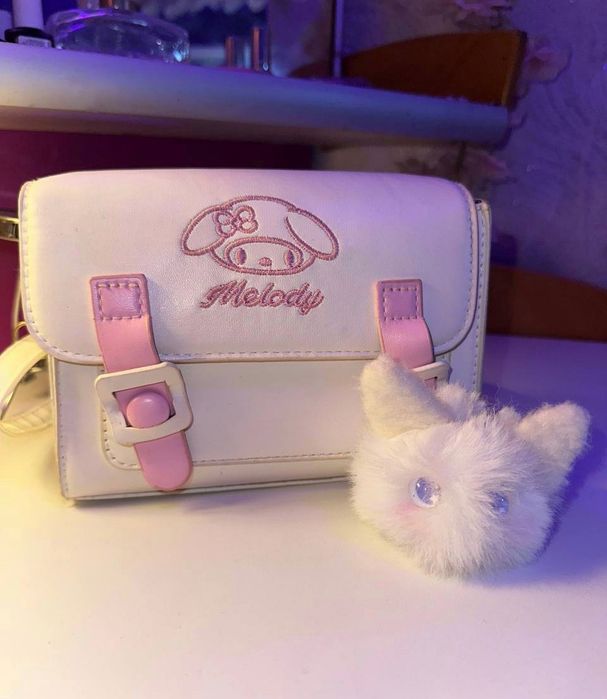 Сумочка Мелоді. Сумка с брелком.