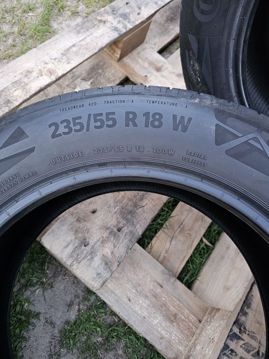 4x opony letnie 235 55 r18 100W Continental EcoContact 6
