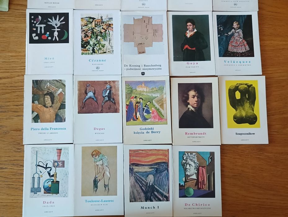 Mała encyklopedia sztuki. 24 książeczki.
