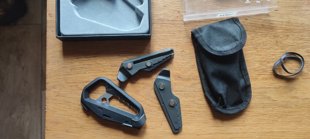 Multitool Knog Fang plus etui okazja nowy