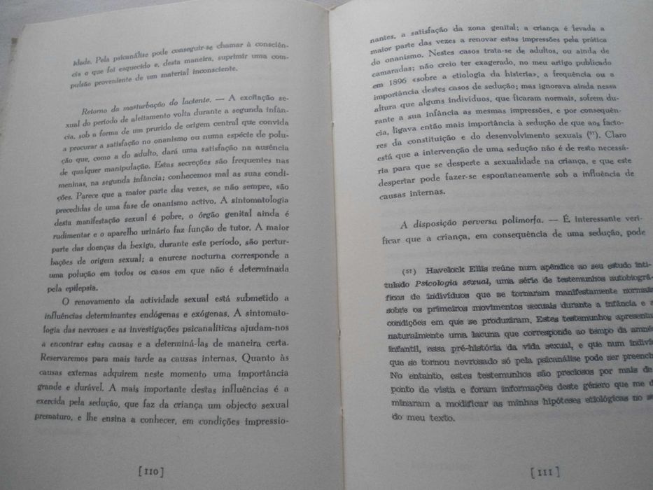 Três Ensaios sobre a teoria da sexualidade por S. Freud