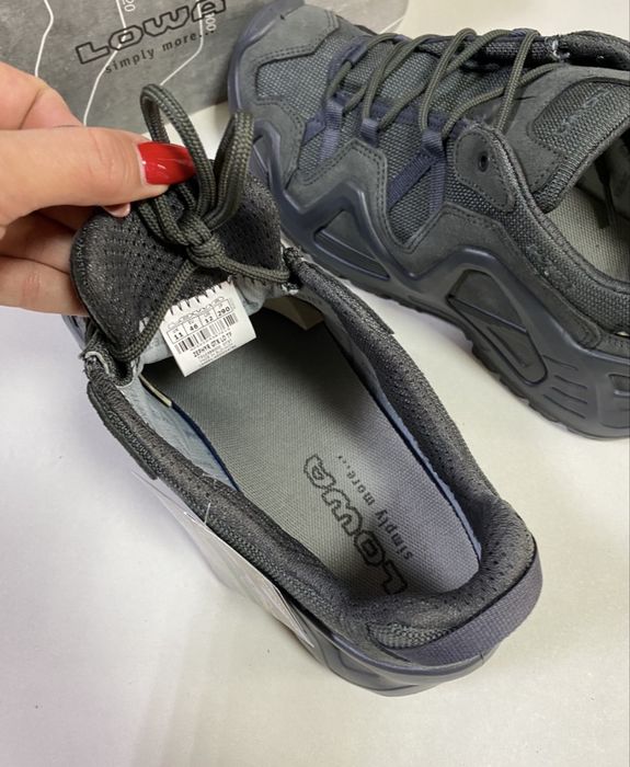 46р. Кросівки берці LOWA Zephyr GTX Lo TF Wolf Grey
