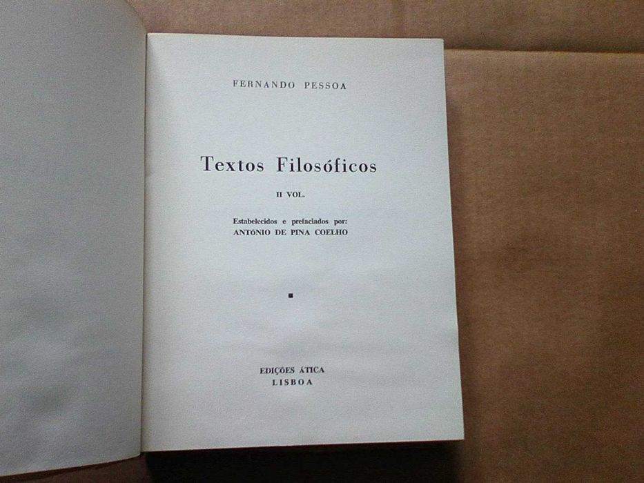 Textos filosóficos vol. II