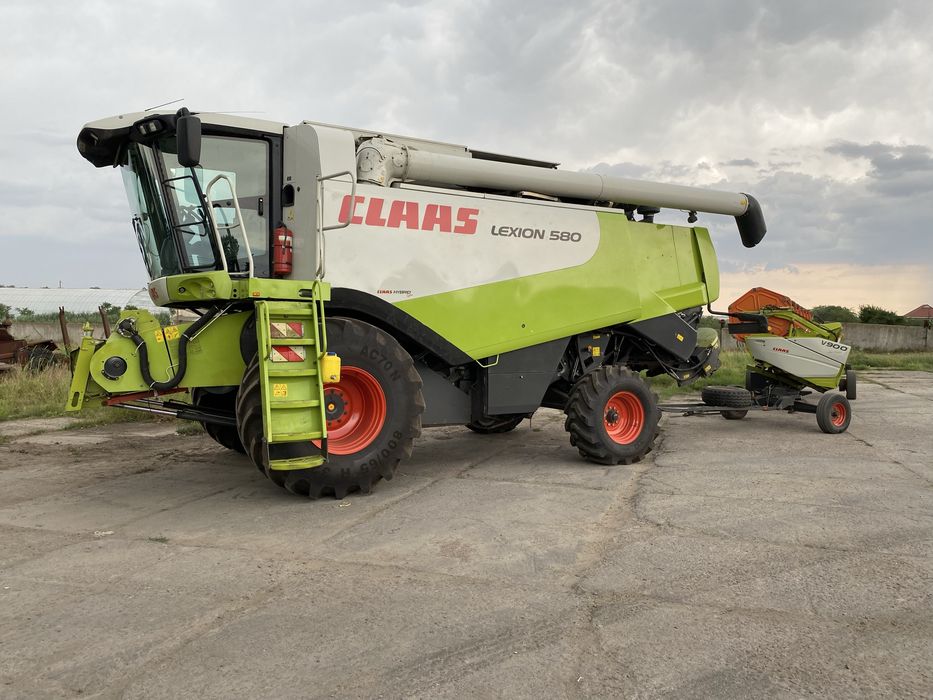 Зернозбиральний комбайн CLAAS lexion 580