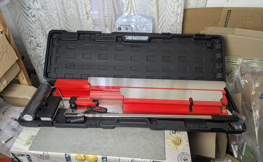 Шпателя для механічного нанесення NOVQO FINISH PRO лезо 0,3 + 0,5мм