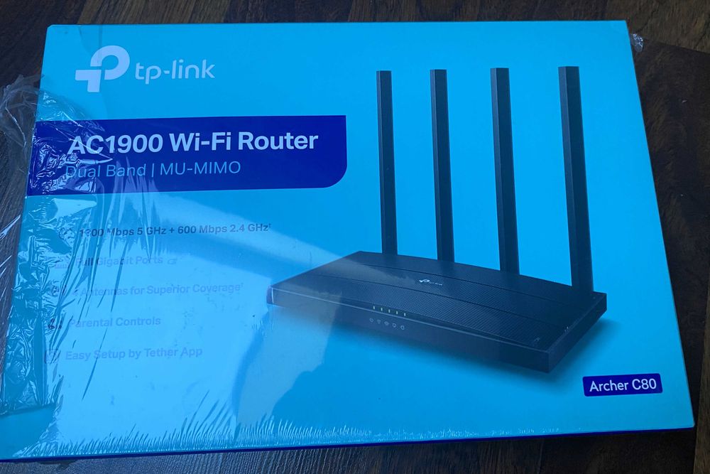 Router TP-Link Archer C80 (EU) Dual Band a/b/g/n/ac Mesh