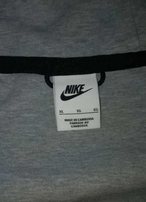 Tech fleece szary jak nowy