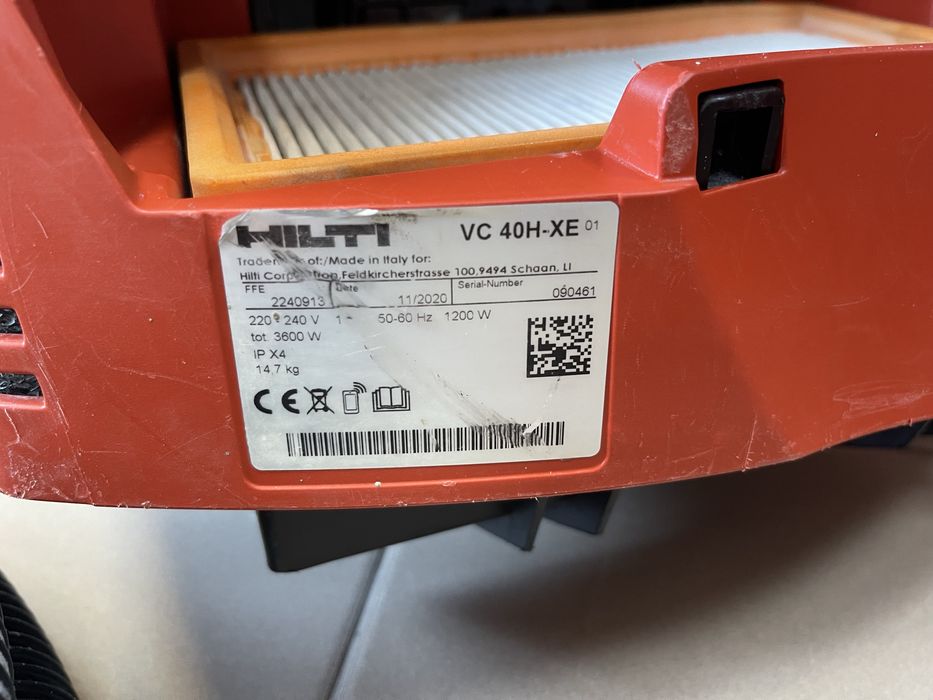 Hilti VC 40H-XE / будівельний пилосос Хілті