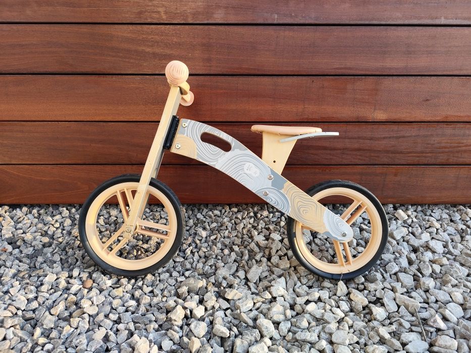 Rowerek biegowy drewniany kinderkraft runner
