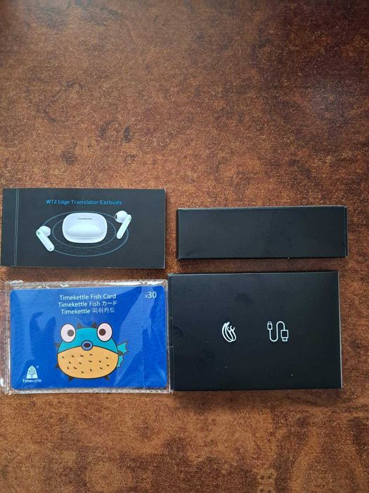 Timekettle WT2 Edge Offline — навушники-перекладач, нові, 40 мов