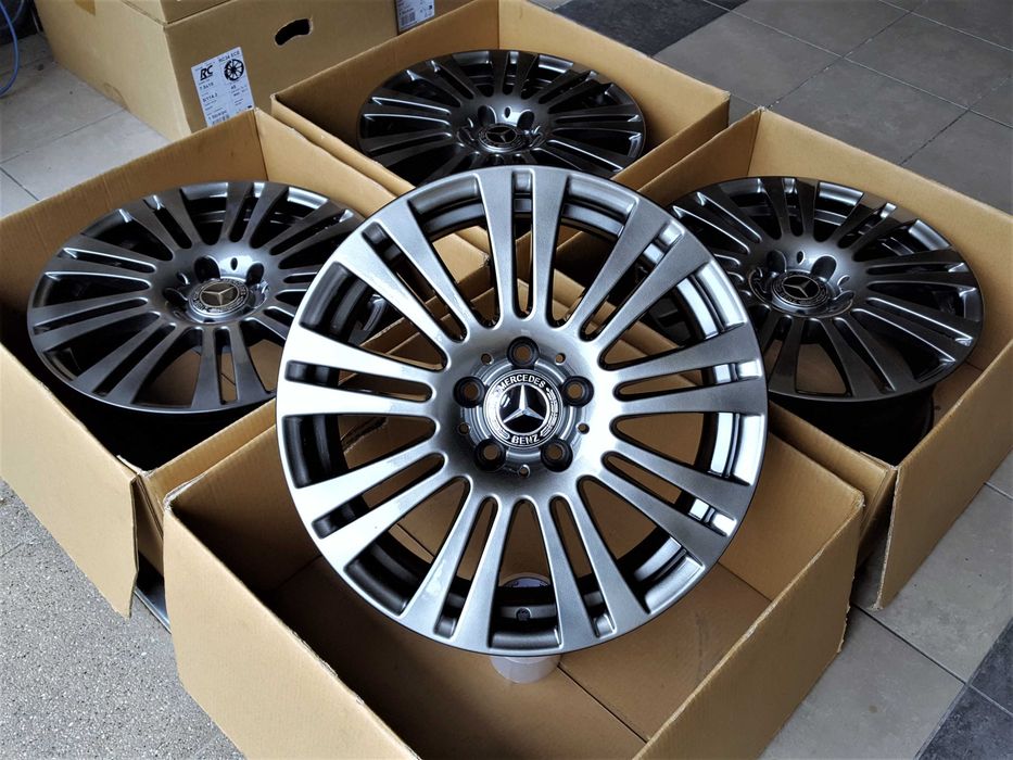 Alufelgi 16 5x112 Mercedes W447 V Vito Viano W639 A B C CLA GLA Chrom Shadow ! 824#