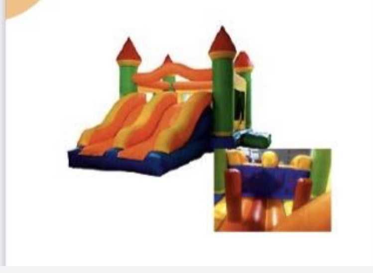 Aluguer insuflável Castelo Aladino