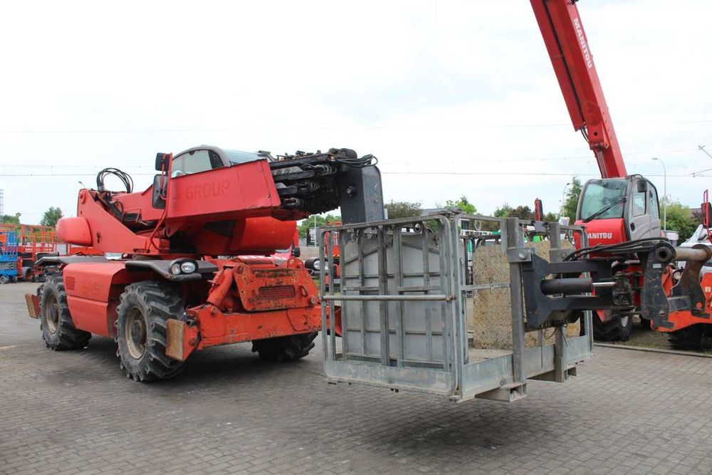 teleskopowa/manitou/mrt/2150/Privilege/ładowarka/obrotowa/21m/mercedes